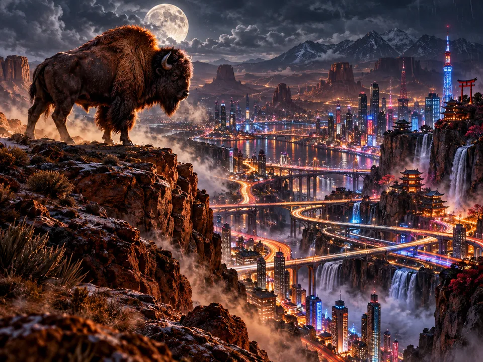 Editorial illustration for Big Buffalo Megaways