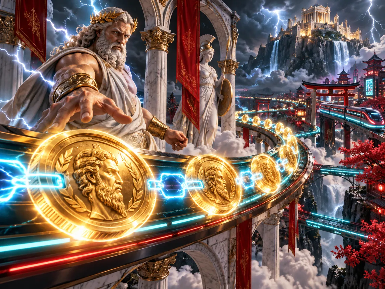 Original editorial interpretation of Olympus Coin Link: Running Wins