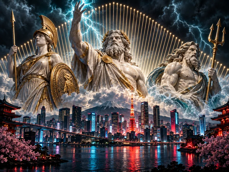 Editorial illustration for Rise of Olympus 100
